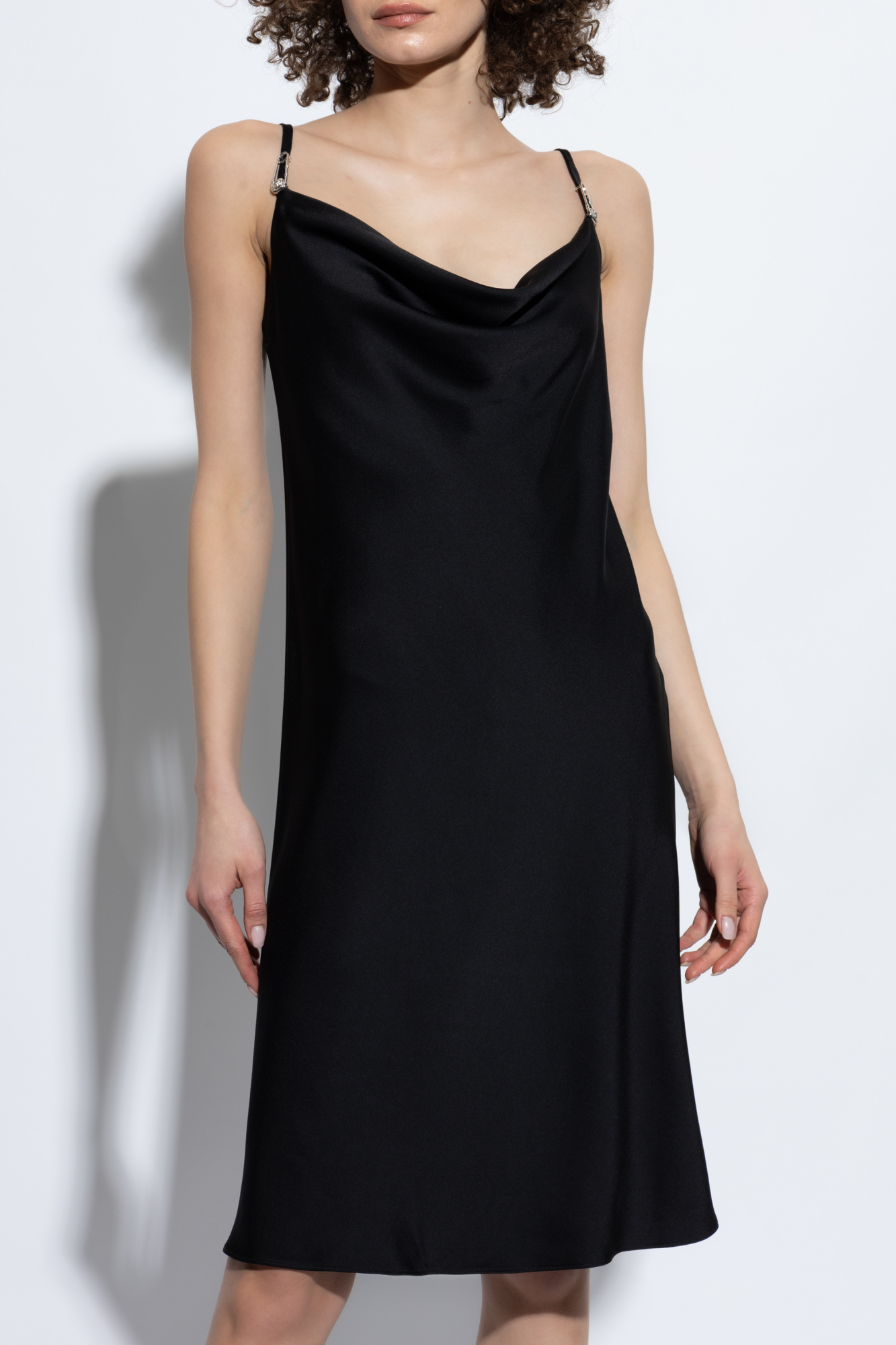 ワンピース VERSACE Woman Dress Black 10100431A01253 1B000 Black Dress with straps Versace - Vitkac Canada